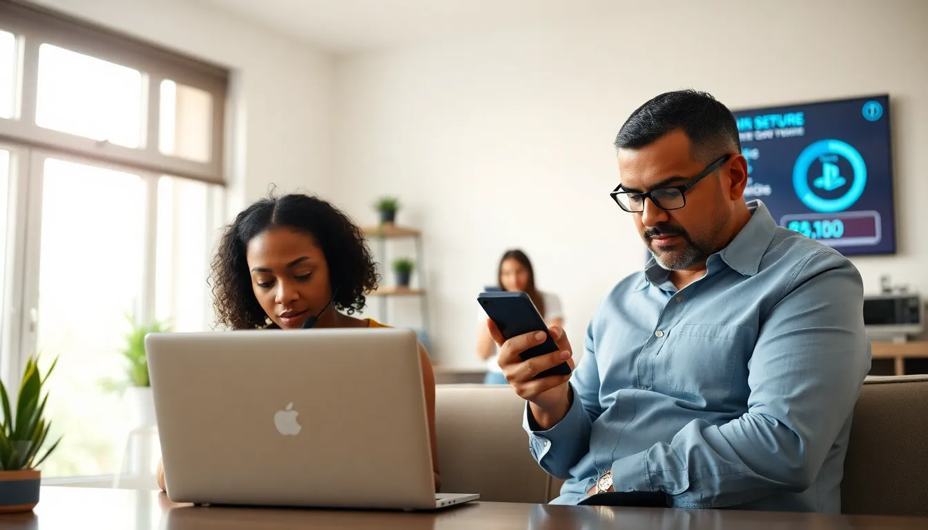 team troubleshooting PlayStation Network issues in a modern office.